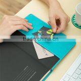 A5 Softcover Busniess Notebook PU Section Sawing Binding Planner for Gift Customizable Logo thumbnail-3
