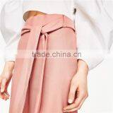 2017 Dongguan Wholesale OEM Casual Cropped Pants for Women thumbnail-4