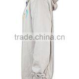 Trade Assurance BSCI Custom Logo Extra Long Men's Solid Color Hoodie thumbnail-3