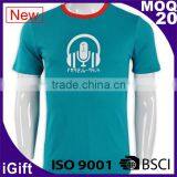 100% Polyester High Quality Business Tight Fit Mens t Shirts thumbnail-5