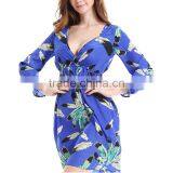 Autumn Winter Women Casual Loose Cotton Dress With Plus Size thumbnail-1