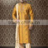 Mens Pakistani Designer Sherwani Kurtas thumbnail-1