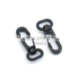B1306-13mm Black POM Plastic Spring Snap Clip Hooks Carabiner Paracord Strap Hooks Rotary Hooks Swivel Snap Hook thumbnail-1