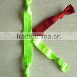 Wholesale Shiny Fold Over Elastic(FOE) Hair Tie thumbnail-2