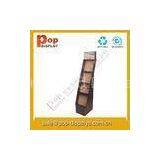 Foldable Cardboard Floor Display Stands , Custom Display Racks thumbnail-1