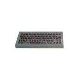 IP65 Dynamic Vandal Proof Industrial Military Backlight pc Keyboards,desk Top Mounting Solution