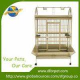 Opening Playtop power steel large parrot cage with toys,factory supply,OEM is welcome.