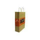 Large Paper Carrier Bags Die Cut Handle CMYK Color for Wine