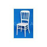 White Camelot / Chateau Chair , Contemporary Durable Indoor Ivory Chair For Ballroom