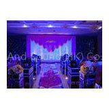 Multi LED Starcloth, Star Cloth for Wedding, DJ Booth Deck Stand Curtain thumbnail-1