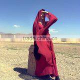 B22514A Ladies Large Cotton Scarves Autumn/winter Fringes Cotton Scarf thumbnail-4