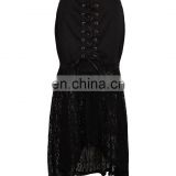 small minimum quantity customized designer fishtail lace evening party goth steampunk skirts