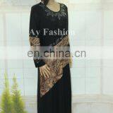 Islamic Clothing Wholesale Dubai Kaftan Long Sleeve Abaya Dubai Islamic Abaya Muslim Style Abaya thumbnail-4