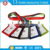 Cheap colourful lanyard with card holder