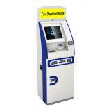 Smart design customized free standing Card dispenser kiosk with cash acceptor