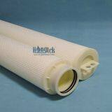 Pleated High Flow Water Filter Cartridges Applied In Water Teatment Industry
