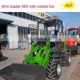 800kg Mini Comact Articulated Wheel Loader thumbnail-2
