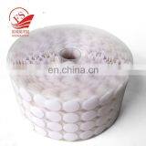 25mm Diameter Sticky Back Coins 100 Nylon Hook Loop Round Coins With Adhesive Backing