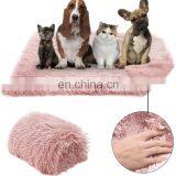 Cat Dog Faux Fur Pet Blanket Sleep Mat Reversible Double Layer Washable Pet Blanket Winter thumbnail-3