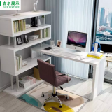 Office Desk Home Furniture Studying Desk Writing Table for Student With Bookshelf thumbnail-3
