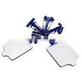 Four Color One Station Desktop Screen Printing Machine Manual T-shirt Screen Printer thumbnail-1