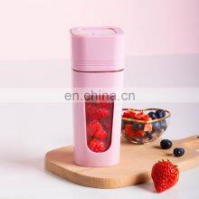 Top Sale Item OEM 100W 4 Blades Rechargeable Mini Portable Blender Juicer Cup With 350ML Cup Capacity
