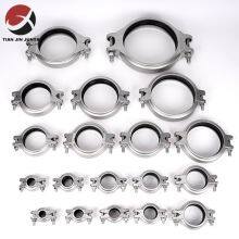 Lost Wax Casting Stainless Steel 304 316 Saddle/repair/lowes/bunnings/heavy/bracket Bathroom Accessories Fastener China Manufacturer Plumbing Fitting Pipe Clamp thumbnail-4