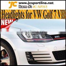 High Power Plastic Headlight Lamps For Volkswagen VW Golf 7 VII MK7 GTI Style thumbnail-2
