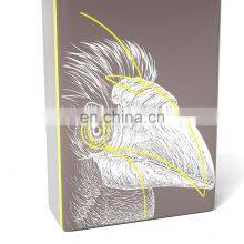 Modern Creative Bird Head Painting Handmade Ceramic Flower Vase Porcelain Home Decor thumbnail-5