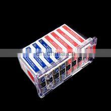 Affordable Favourable Price Custom Acrylic Luxury Transparent Six Deck Discard Tray thumbnail-4