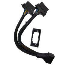 OBD 16pin Male to 2 x OBD 16pin Female Y Splitter Cable OBDII Extension Cable Truck Vehicle Diagnostic Cable thumbnail-1