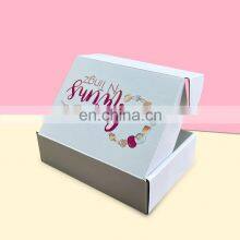 Custom Logo Small White Jewelry Necklace Earrings Gift Cardboard Carton Paper Box Corrugated Mailer Packaging Box thumbnail-4