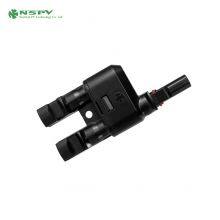 MC 2 Pin Waterproof Solar Connector / Branch pv Connector DC Connector Ip67 thumbnail-2