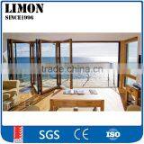 CE Certificate China Factory Design Aluminum bi Folding Door for Sale thumbnail-1