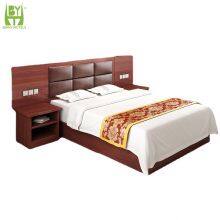 Hotel Bed Made of Plywood From BianYi Furniture Factory in Foshan City thumbnail-1