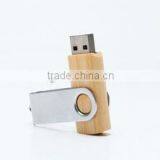 Low Cost Promotion Gift Swivel Wooden Usb Pen Drive With Custom Logo Printing, Laser Engraving and Optional Capacity 1G-64G thumbnail-4