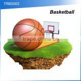 (110132) Hot Sell Promotional Customized Logo Basketball in Bulk