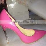 China Women Shoes Factory 2016 High Heels Silver Metal Heels Logo Free Change Color Allowed Factory Direct Sexy Stiletto Shoes thumbnail-4