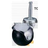 PVC Ball Caster Plastic Caster Wheel Antique Furniture Caster thumbnail-3