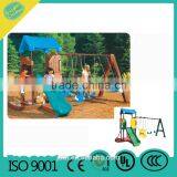 Plastic Luxury Safety Garden Swing and Slide Set MBL10-U1