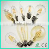 LED filament bulb aluminum cooling glass housing dimmable lED candle light