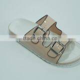 Fashion Lady Fancy Flat Heel Colorful PCU Slippers thumbnail-4