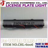 Car Specific FOR TOYOTA VITZ License Plate Frame LICENSE PLATE LIGHT thumbnail-4