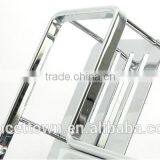 Stainless Steel L Shape Bathroom Corner Wall Shelf for Hotel and Home thumbnail-4