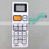 Custom Screen Printing Domed Membrane Keypad Switch With Transparent LCD Window