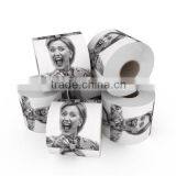 Hillary Clinton Toilet Paper, Flip-Flop-Flush, Wipe Your Bottom Away With The Best Quality Novelty Toilet Paper Available thumbnail-4