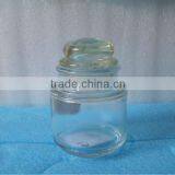 Chirstmas 175ml Glass Candle Holder With Glass Cap thumbnail-1