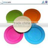 Eco-friendly Bio Bamboo Fiber Dinner Plates, Colorful Bamboo Plate thumbnail-2