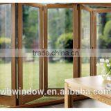 2016new Product Patio PVC/UPVC Serise Glass Folding Doors With Grill Design,PVC/UPVC Grill Designs Bi-fold Doors thumbnail-2