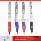 Chinese Produce Custom Pens in Rubber Tip Stylus Pen Touch With Ballpoint Pens thumbnail-1